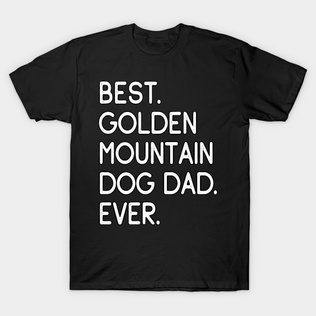 Golden Mountain Dog T-Shirt by ninarts